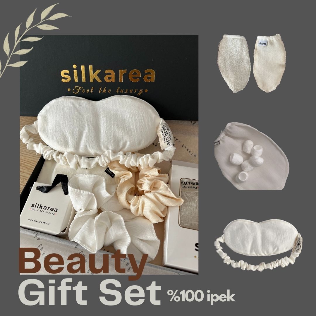 %100 İpek Güzellik Seti - Pure Silk Beauty Set
