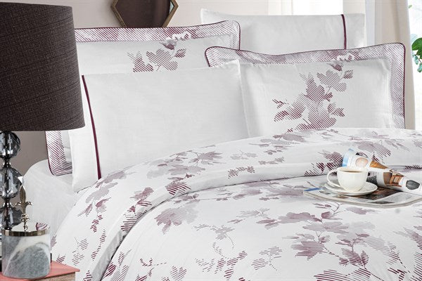 FLORENTINA %100 Pamuk Saten King Size Nevresim Takımı