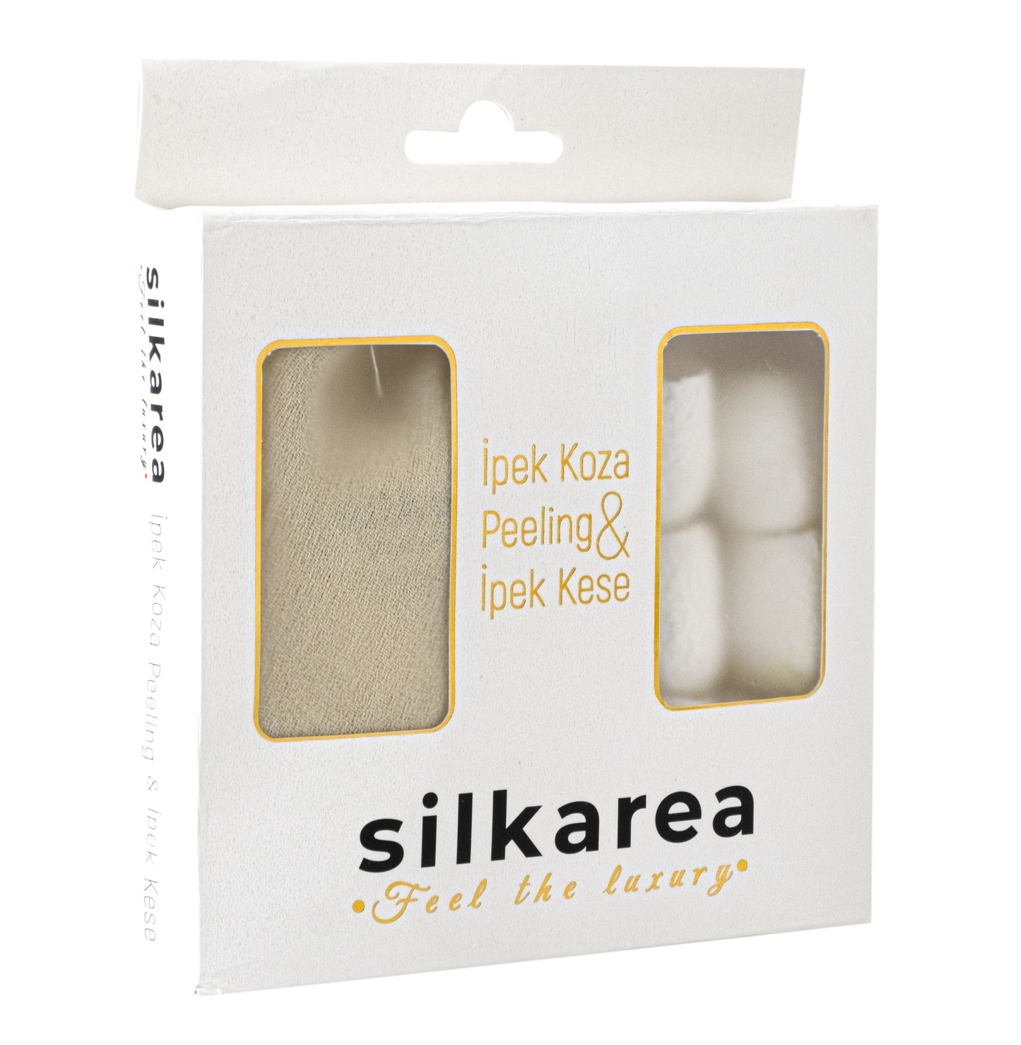 %100 İpek Kese ve Koza Peeling Seti - Beauty Set